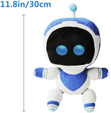 11.8'' Astro Bot Plush, Astro Bot Plushies Toy, Soft Stuffed Figure Doll for Game Fans, Boys Girls and Fans Gift
