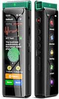 136GB Digital Voice Recorder with Playback, Innioasis R1 Full Touchscreen Voice Recorder with AI Intelligent Transcription and Bluetooth, Voice Activated Sound Audio Recorder Device with Mic (Green)