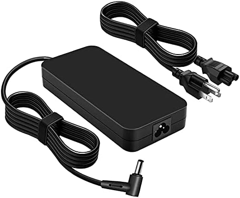 120W AC Adapter Charger for Asus ROG GL502 GL551J GL552VW GL553V GL752VW GL753VE N750 N550JK N550JX ZX53VW FX53VD N53 G56JK N56JR N56JN Q550LF PA-1121-28 A15-120P1A Power Supply Cord