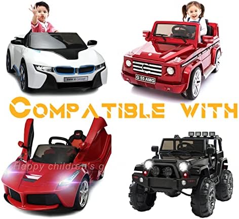 12 Volt Battery Charger for Ride On Toys 12V Kids Ride On Car Charger for Best Choice Products Wrangler SUV Kid Trax Dynacraft Toy Car 12v Universal Charger baby electric Battery Power Supplies