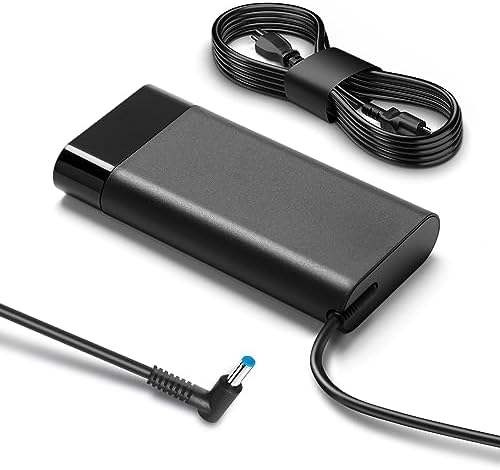150W AC Charger for HP ZBook 15 G6 G5 G4 G3 15v G5 Fury G10 G9 G8 G7 Studio x360 G11 G10 G9 G8 G7 G6 G5 G4 G3 ZBook Power G7 G8 G9 G10 G11 Omen 15.6" 17.3" Victus 15 Pavilion Gaming 15 16 17 Laptop