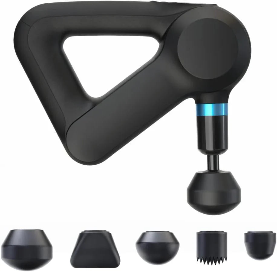 TheraGun Elite Ultra-Quiet Percussion Massage Gun for DeepTissue Muscle Pain Relief, Handheld Electric Massager Perfect forNeck, Back, and Full Body Tension, Bluetooth and USB-CCharging, 5th Gen