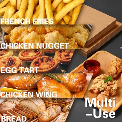 12-inch Air Fryer Parchment Paper Squares for Ninja Air Fryer SP101 SP201 SP301 SP351 Oven, 200 Pcs Air Fryer Oven Liners for Bottom of Oven for Ninja Foodi Toaster