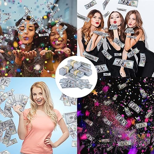 1000PCS Prop Money Play Money Movie Prop Money for Kids Pretend Play and Learning, Prop Money for Board Games, Music Video, Birthday, Christmas Parties