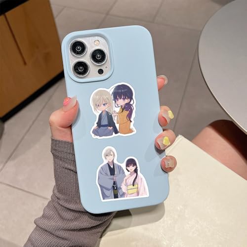 110pcs Anime My Happy Marriage Stickers Miyo Saimori Kiyoka Kudo Stickers Decoration for Luggage, Skateboard, Water Bottle Birthday Gift for Adult Teen