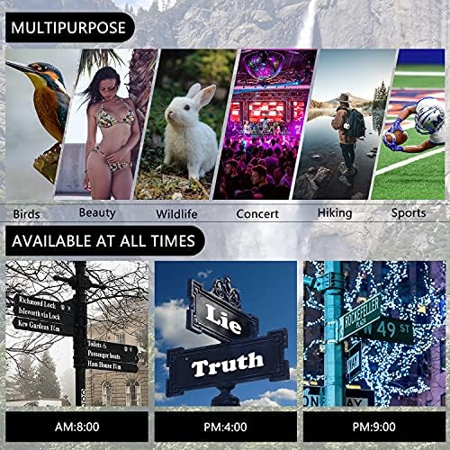 12X50 HD Monocular High Power Monocular Telescope for Adults, Monoculars for Wildlife Bird Watching Hunting Camping Travel Scenery with Smartphone Holder & Tripod
