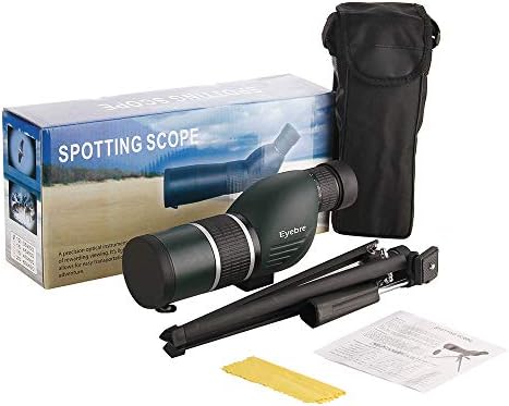 12-36X50 Spotting Scope Telescope and Tripod Set - Waterproof Zoom Single Tube Telescope Monocular for Birdwatching, Travel, Hunting, Fishing, Football Games Outdoor Concert