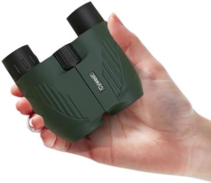 10x25 Compact Binoculars for Adults & Kids - Mini & Lightweight Binoculars for Bird Watching, Hiking, Theater, Concert, Hunting, Birdwatching & Sports - High Powered Binoculars with BAK4 Prism