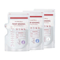 120 Pcs Breastmilk Storage Bags 8 Oz, Temp-Sensing BPA Free Milk Storage Bags with Pour Spout for Breastfeeding, Self-Standing or Flat Pre-sterilised Bag, Space Saving for Fridge or Freezer