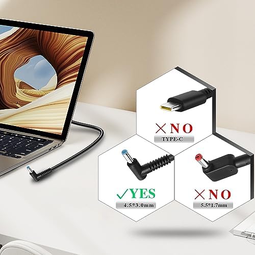 150W AC Charger for HP ZBook 15 G6 G5 G4 G3 15v G5 Fury G10 G9 G8 G7 Studio x360 G11 G10 G9 G8 G7 G6 G5 G4 G3 ZBook Power G7 G8 G9 G10 G11 Omen 15.6" 17.3" Victus 15 Pavilion Gaming 15 16 17 Laptop