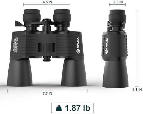 12-36x52 Binoculars for Adults High Powered - Opaita Zoom with Clear Low Light Vision for Hunting - HD for Bird Watching Stargazing Cruise Ship Travel Hiking Opera