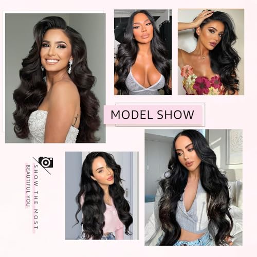 13x6 Lace Front Wigs Human Hair 26 Inch Body Wave Lace Front Wigs Human Hair Pre Plucked 200% Density Real Wigs Human Hair with Baby Glueless Wigs Hair Human Hair Lace Front Wigs