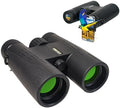 10x42 HD Binoculars for Adults High Powered, Coregreen BAK-4 Prism FMC Lens Professional Binoculars, Large View Binoculars with Clear Low Light Vision for Bird Watching Hunting Hiking Travel Cruise