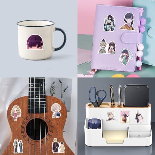 110pcs Anime My Happy Marriage Stickers Miyo Saimori Kiyoka Kudo Stickers Decoration for Luggage, Skateboard, Water Bottle Birthday Gift for Adult Teen