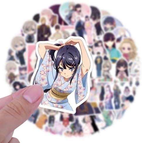 110pcs Anime My Happy Marriage Stickers Miyo Saimori Kiyoka Kudo Stickers Decoration for Luggage, Skateboard, Water Bottle Birthday Gift for Adult Teen